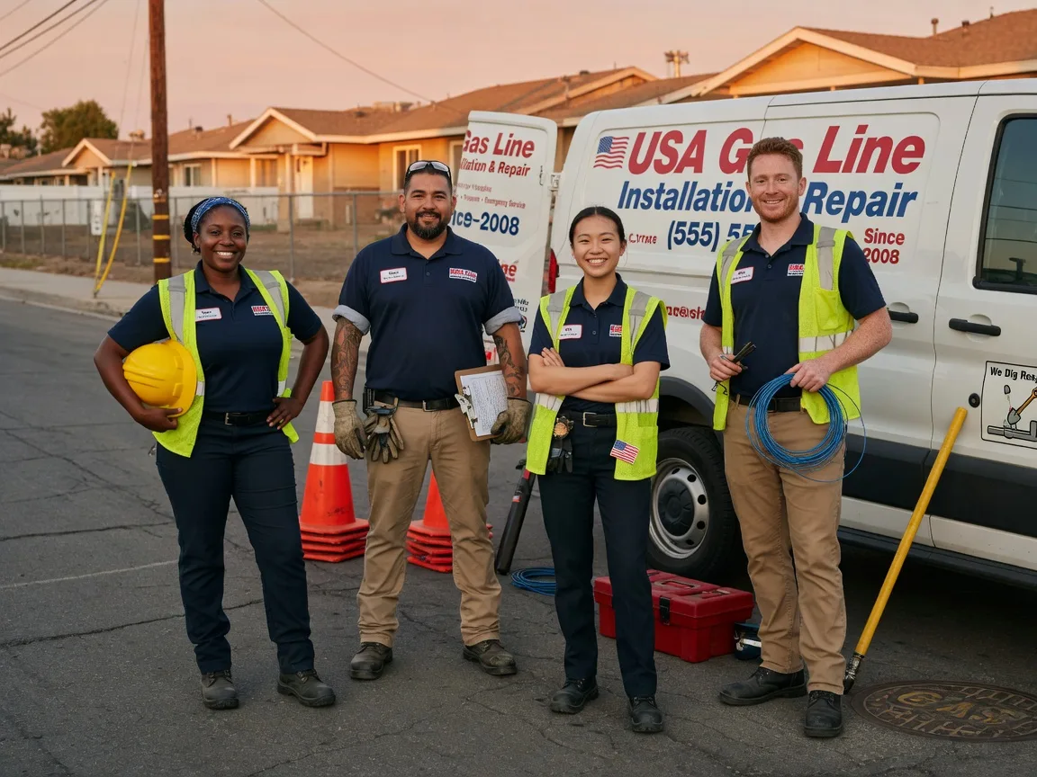 Gas Line Installation company in Oaks, OK